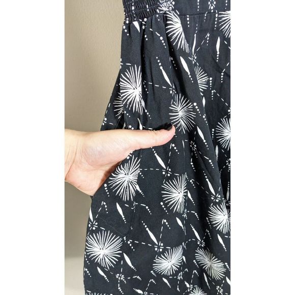Size Small Nooworks Fireworks Black And White Burst Print Dress Retired Rare - Picture 12 of 14